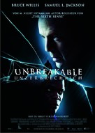 Unbreakable - German Movie Poster (xs thumbnail)