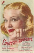 Empez&oacute; en boda - Spanish Movie Poster (xs thumbnail)