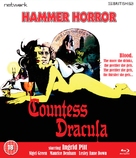 Countess Dracula - British Blu-Ray movie cover (xs thumbnail)