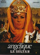 Ang&eacute;lique et le sultan - French Movie Poster (xs thumbnail)