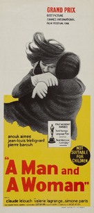 Un homme et une femme - Australian Movie Poster (xs thumbnail)