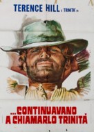 ...continuavano a chiamarlo Trinit&agrave; - Italian Movie Poster (xs thumbnail)