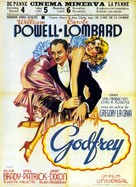 My Man Godfrey - Belgian Movie Poster (xs thumbnail)