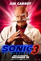 Sonic the Hedgehog 3 - Movie Poster (xs thumbnail)