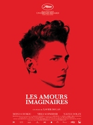 Les amours imaginaires - French Movie Poster (xs thumbnail)