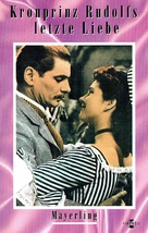 Kronprinz Rudolfs letzte Liebe - German VHS movie cover (xs thumbnail)
