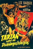 Tarzan&#039;s Peril - German Movie Poster (xs thumbnail)