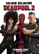 Deadpool 2 - Turkish Movie Poster (xs thumbnail)