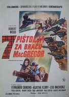 Sette pistole per i MacGregor - Yugoslav Movie Poster (xs thumbnail)