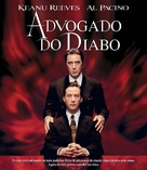 The Devil&#039;s Advocate - Brazilian Blu-Ray movie cover (xs thumbnail)