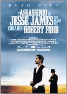 The Assassination of Jesse James by the Coward Robert Ford - Italian Movie Poster (xs thumbnail)