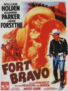 Escape from Fort Bravo - French Movie Poster (xs thumbnail)