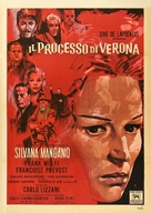 Il processo di Verona - Italian Movie Poster (xs thumbnail)