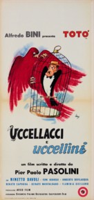Uccellacci e uccellini - Italian Movie Poster (xs thumbnail)