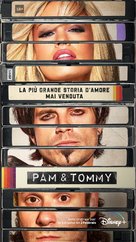 Pam &amp; Tommy - Italian Movie Poster (xs thumbnail)