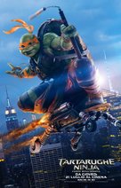 Teenage Mutant Ninja Turtles: Out of the Shadows - Italian Movie Poster (xs thumbnail)