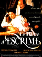 El maestro de esgrima - French Movie Poster (xs thumbnail)