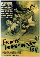 The High and the Mighty - German Movie Poster (xs thumbnail)
