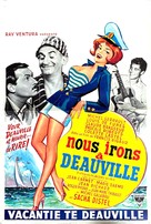 Nous irons &agrave; Deauville - Belgian Movie Poster (xs thumbnail)