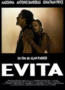 Evita - French Movie Poster (xs thumbnail)