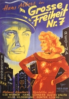 Gro&szlig;e Freiheit Nr. 7 - German Movie Poster (xs thumbnail)