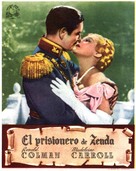 The Prisoner of Zenda - Spanish Movie Poster (xs thumbnail)