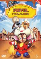 An American Tail: Fievel Goes West - Swedish DVD movie cover (xs thumbnail)