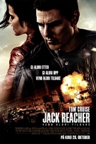 Jack Reacher: Never Go Back - Norwegian Movie Poster (xs thumbnail)