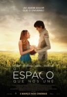 The Space Between Us - Portuguese Movie Poster (xs thumbnail)