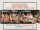Yours, Mine and Ours - British Movie Poster (xs thumbnail)