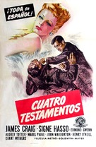 Dangerous Partners - Spanish Movie Poster (xs thumbnail)
