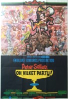 The Party - Swedish Movie Poster (xs thumbnail)