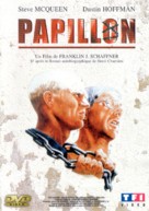 Papillon - French DVD movie cover (xs thumbnail)