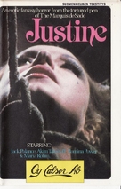 Marquis de Sade: Justine - Finnish VHS movie cover (xs thumbnail)