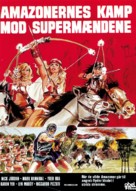 Superuomini, superdonne, superbotte - Danish Movie Poster (xs thumbnail)