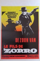 Il figlio di Zorro - Belgian Movie Poster (xs thumbnail)