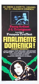 Vivement dimanche! - Italian Movie Poster (xs thumbnail)