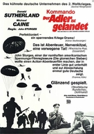 The Eagle Has Landed - German Movie Poster (xs thumbnail)