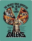 Dr. Who and the Daleks - British Movie Cover (xs thumbnail)