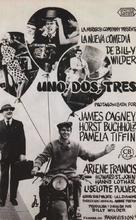 One, Two, Three - Spanish Movie Poster (xs thumbnail)