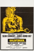 Goldfinger - British Movie Poster (xs thumbnail)