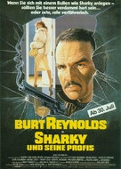 Sharky&#039;s Machine - German Movie Poster (xs thumbnail)