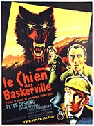 The Hound of the Baskervilles - French Movie Poster (xs thumbnail)