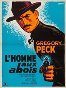 The Gunfighter - French Movie Poster (xs thumbnail)