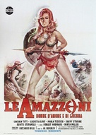Le amazzoni - donne d&#039;amore e di guerra - Italian Movie Poster (xs thumbnail)