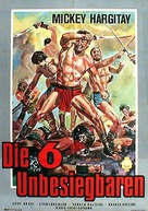 Vendetta dei gladiatori, La - German Movie Poster (xs thumbnail)