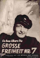 Gro&szlig;e Freiheit Nr. 7 - German poster (xs thumbnail)