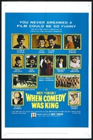 When Comedy Was King - Theatrical movie poster (xs thumbnail)