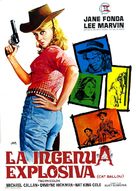 Cat Ballou - Spanish Movie Poster (xs thumbnail)
