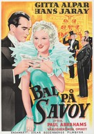 Ball im Savoy - Swedish Movie Poster (xs thumbnail)